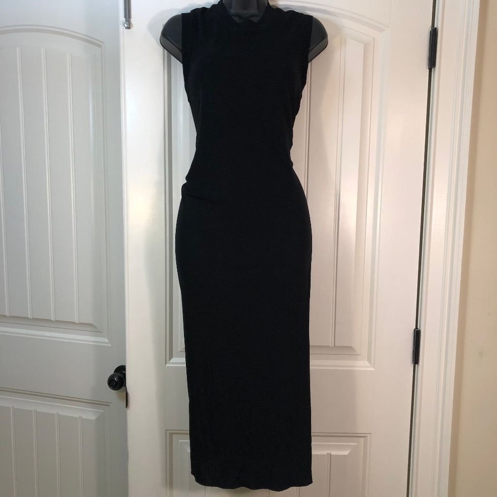 DKNY 2-Piece Black Dress with Rayon Jacket